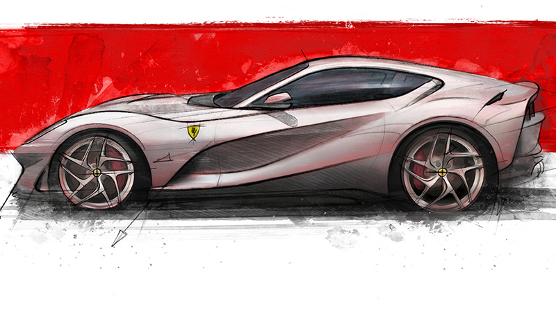 ferrari a roma